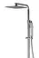 Душова система Corsan Ango chrome з термостатом та виливом CMN021TCH, Хром - мініатюра 3