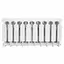 Радиатор алюминиевый Calor CO-350/80 10 секций 30412 - миниатюра 3