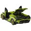 Машинка-конструктор Rastar Lamborghini Sian 1:18. Зеленый - миниатюра 8