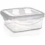 Пластиковый контейнер пищевой квадратный 530 мл - миниатюра 1