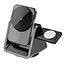 БЗП WIWU Wi-W018 3 in 1 wireless charger Grey - мініатюра 1