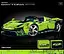 Конструктор Technic Ferrari Daytona SP3 на 3778 деталей 1:8 зелений (SIZ-W977) - мініатюра 3