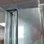 Душова перегородка Koer SR SP03-120x200-TR-01 Walk-In прозоре скло Easy Clean 8 мм, хром KR5398, прозоре, хром - мініатюра 8