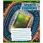 Зошит учнівський "Стадіон" 018-540260L-5 у лінію, 18 аркушів (959054) - мініатюра 1