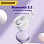 Бездротові навушники ESSAGER (color box) Shining TWS Bluetooth earphones White - мініатюра 2
