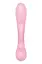 Вибратор-кролик Satisfyer Triple Oh 24 см розовый - миниатюра 4