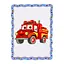Дитячий набір для розпису по дереву "Пожежна машина" PuzzleOK Puz-22954 формат А4 - мініатюра 1