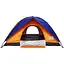 Намет Skif Outdoor Adventure II 200x200 см 3-х місцева Orange-Blue (1013-389.00.88) - мініатюра 5