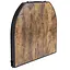 Стіл Bo-Camp Woodbine Oval 150x80 cm Black/Wood look (1404230) - мініатюра 5