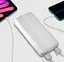 Універсальна мобільна батарея Powerbank Reinston EPB028 20000mAh (port USB-C) Білий - мініатюра 3