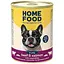Полнорационный консервированный корм Home Food для взрослых собак с говядиной, лососем и овощами в желе 360 г - миниатюра 1