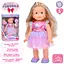 Лялька Даринка, 32 см, музичний звук (українською), 10 фраз, пісня, ходить, реагує на хлопок, на батарейках - мініатюра 2