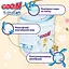 Упаковка подгузников для детей Goo.N Premium Soft 4 L (9-14 кг) 104 шт. (52 шт. х 2 шт.) - миниатюра 5