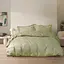 Постельное белье сатин Lotus Home - Dakota Modern оливковый евро - миниатюра 3
