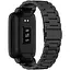 Ремешок-бампер DK для Xiaomi Mi Band 7 Pro Metal Fitlink Steel Watch Band (black) - миниатюра 2