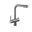 Змішувач для кухні на дві води Koer KB-72001-07 KR3393 Графит - мініатюра 4