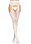 Чулки Leg Avenue Heart net suspender hose White One size - миниатюра 3