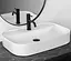 Умивальник Rea Verona white накладний REA-U3325, Білий - мініатюра 2
