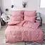 Евро постельный комплект бязь розового цвета 326632 - миниатюра 1