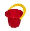 Дитяче іграшкове відерце "Ромашка" Colorplast 1142 Червоний - мініатюра 1
