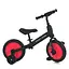 Дитячий біговел-велосипед MBB 1012-3 Profi Kids 12" EVA-колеса ексцентрик чорно-червоний - мініатюра 2