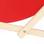 Шезлонг Springos деревянный для пляжа, террасы и сада DC0003 RED - миниатюра 10