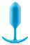 Анальна пробка B-Vibe Snug Plug 3, 12.7 см (блакитний) - мініатюра 1