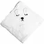 Дитячий рушник з капюшоном MGZ-0640(White) розмір 80х80 см - мініатюра 1