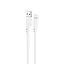 Кабель HOCO X97 Crystal color silicone charging data cable Micro white - мініатюра 1