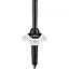 Палки Leki Carbon HX 3D 125 Black/White/Dark anthracite (1052-650 68011 125) - миниатюра 3