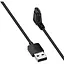 Зарядний пристрій DK кабель (1m) USB для Xiaomi Amazfit Falcon (A2029) (black) - мініатюра 2