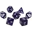 Набір кубиків Pearl 7 Dice Set - Dark Purple , 7 шт. (g7dpearl04) - мініатюра 1