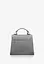 Жіноча шкіряна сумка Futsy Сіра - мініатюра 5