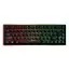 Клавіатура бездротова 2E KG360 GAMING, Black, 2.4GHz, мембранна, компактна, RGB-підсвічування (3 режими), захист від вологи, м'який тайпінг, 1000 mAh (2E-KG360UBK) - мініатюра 1