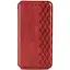 Чехол-книжка Getman Cubic (PU) для Xiaomi Redmi Note 10 Pro/10 Pro Max кожаный красный - миниатюра 1