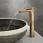 Смеситель для умывальника Rea Laguna antique brushed gold высокий REA-B8120 Бронза - миниатюра 3