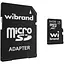 Карта памяти Wibrand microSDXC, 64Gb, Class10 UHS-I U1, адаптер SD (WICDXU1/64GB-A) - миниатюра 1