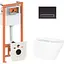 Набір Q-tap Nest 4 в 1 підвісний унітаз Swan Ultra Quiet 520x360x320 + комплект інсталяції QT16335180W48197 - мініатюра 1