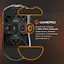 Мышь GamePro Genesis Spider Wireless/Bluetooth/USB PixArt PAW3311 Sensor White (GM870B) - миниатюра 6