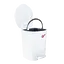 Ведро Irak Plastik Bella с педалью круглое 19 л белое (00-00004561) - миниатюра 2