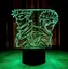 Нічник-світильник 3D Годжо Сатору і Итадори Юджі 3DTOYSLAMP 19х16 см osv0001609 - мініатюра 1
