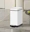 Відро для сміття Koer TC-010206-08 з плавним закриттям прямокутне 6 л білий (KR5595)  - мініатюра 4