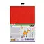 Набір кольорового фетрового паперу ZB.1914 А4, 10 кольорів 1,5 мм - мініатюра 1