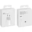 Адаптер живлення USB-C потужністю 20 Вт 3А OEM USB-C підтримка Smart Charge для заряду Iphone iPad Air білий - мініатюра 2