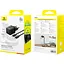 Зарядний пристрій Baseus Palm Fast Charger C+U 30W EU Cluster Black (with Mini White Cable USB-C to USB-C 60W (20V/3A) 1m) (P1011160A113-01) - мініатюра 2
