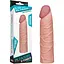 Насадка на пенис Lovetoy Pleasure X-Tender Penis Sleeve 17 см телесный - миниатюра 1