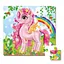Мягкие пазлы Розовый единорог VT1109-06, 22 х 23 см - миниатюра 3