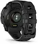 Смарт-годинник Garmin Instinct 3 45mm AMOLED Black with Black Silicone Band (010-02936-40) - мініатюра 4