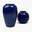 Ваза MBM HOME Елізіум залізна глибокий синій - золотий 230х230х210 мм (VB-05 DEEP BLUE/GOLD) - мініатюра 5