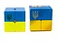 Розумний кубик 2х2х2 Прапор України (двоколірний) (Bicolor Smart Cube 2x2x2 "Ukraine") (SCU222) - мініатюра 2
